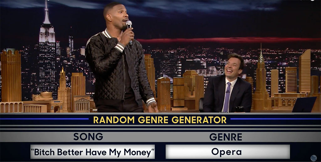 Jamie Foxx, Jimmy Fallon Jamie Foxx, Jimmy Fallon